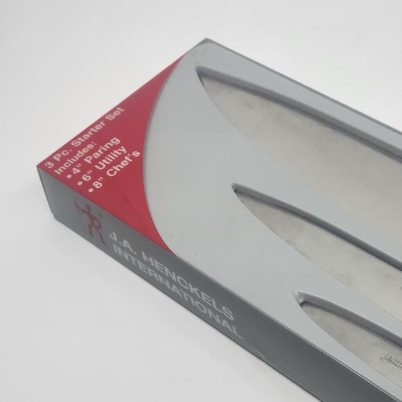J.A. Henckels International Forged Pro 3-Piece Starter Knife Set New, - Picture 3 of 12